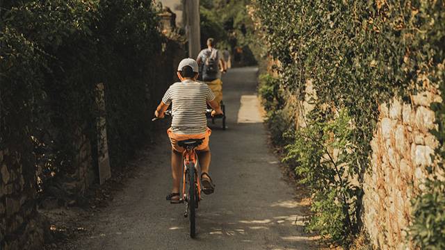 Excursion à vélo