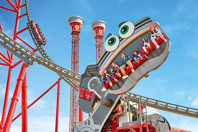 Ferrari Land : un parc 100 % dédié à l’univers Ferrari
