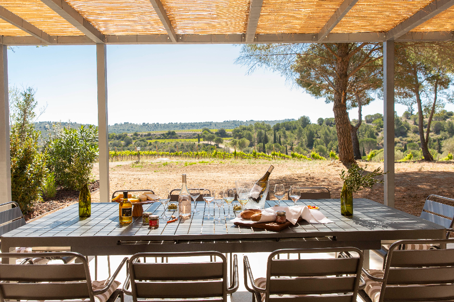 Terrasse Villa des Pins - ©Château de Lastours