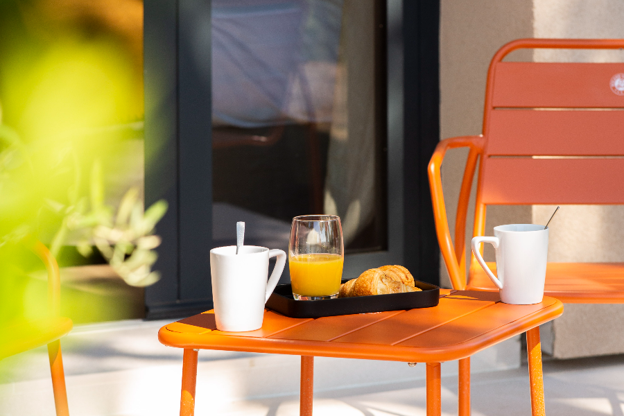 terrasse - ©Château de Lastours