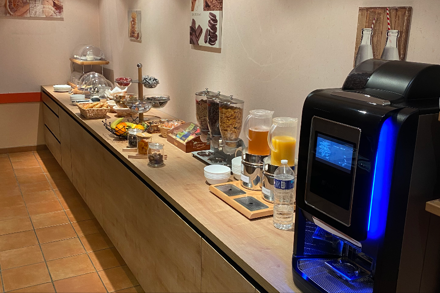 Espace petit déjeuner