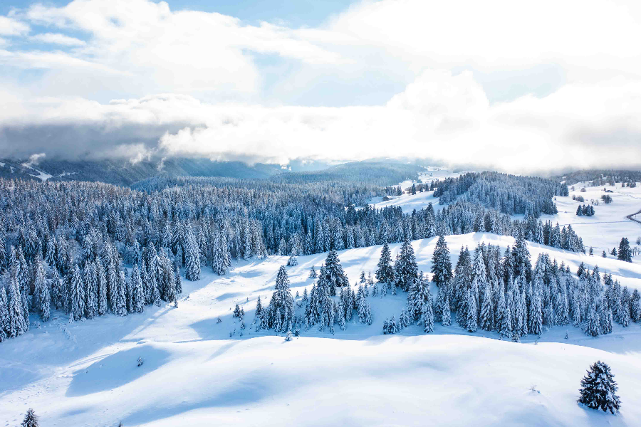 L'hiver dans le Haut-Jura - ©Lilian Menetrier