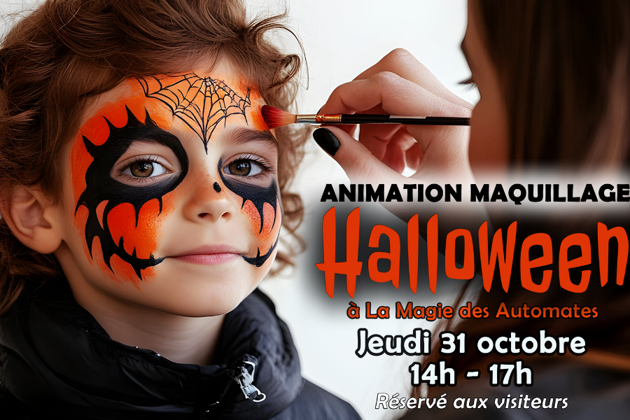 animation maquillage a la magie des automates - ©la magie des automates