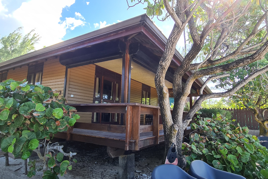 Bungalow côté mer - ©Moorea Golf Lodge