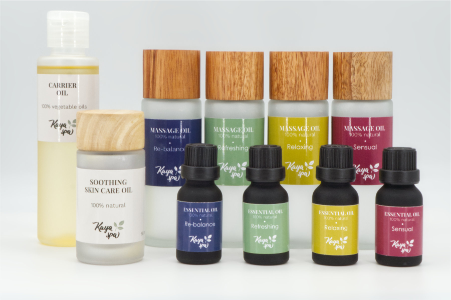 Gamme de produits de Kaya Spa