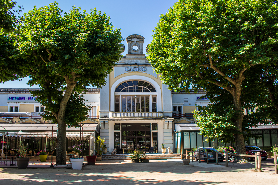 Entrée Casino - ©Casino Vals-Les-Bains