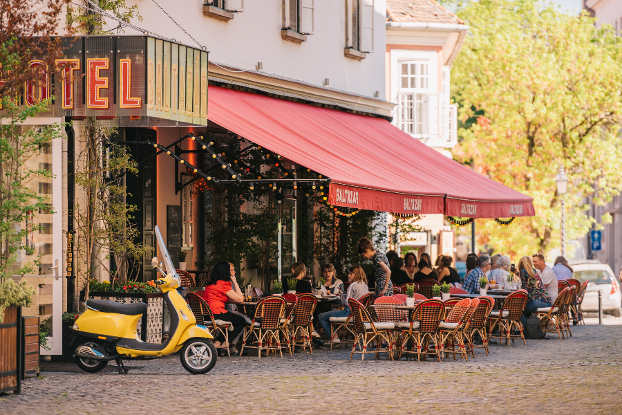 vue terasse - ©Baltazar Budapest