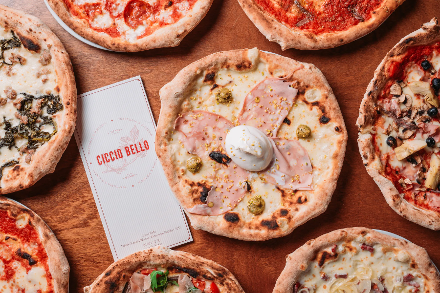 Les pizzas - ©Ciccio Bello