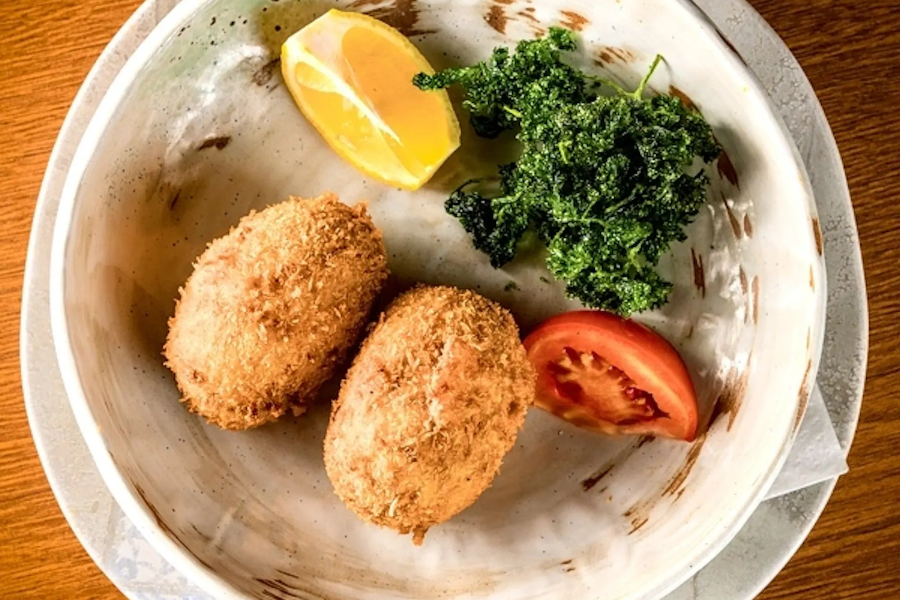 les croquettes aux crevettes grises, probablement une des meilleure de Belgique