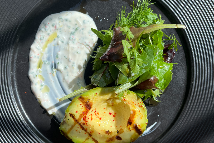 Avocat grillé