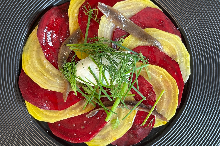 Carpaccio betterave