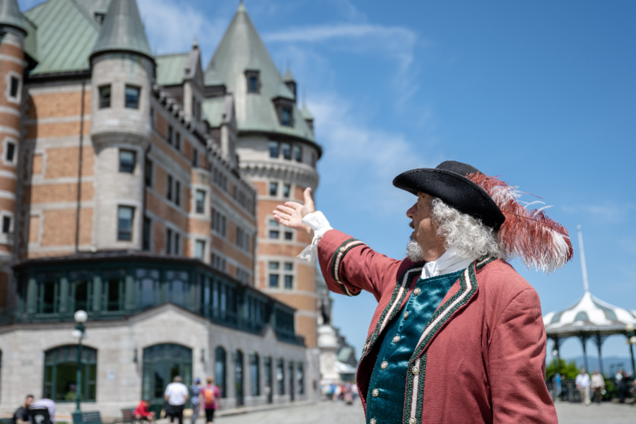 Visite du Château Frontenac