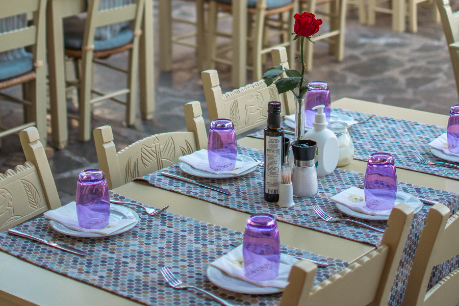 Our tables - ©Agrimia Restaurant 2024