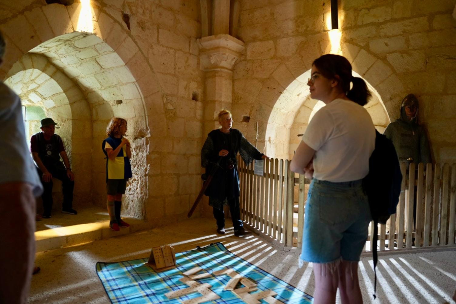 Visite du Chateau du Coudray Salbart - ©Chateau du Coudray Salbart