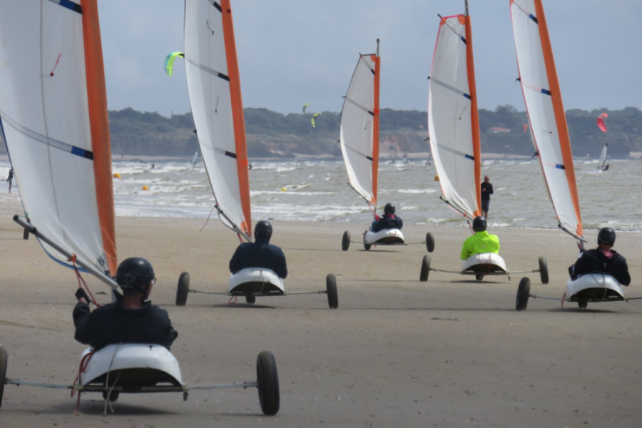 Char à voile - ©Office de tourisme de Saint-Brévin