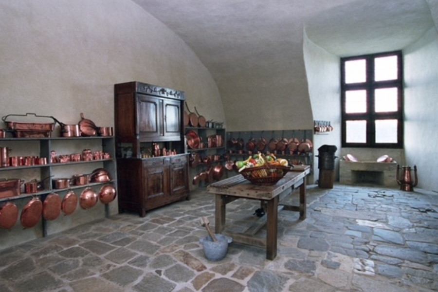 La cuisine du Château - ©Château de Jumilhac