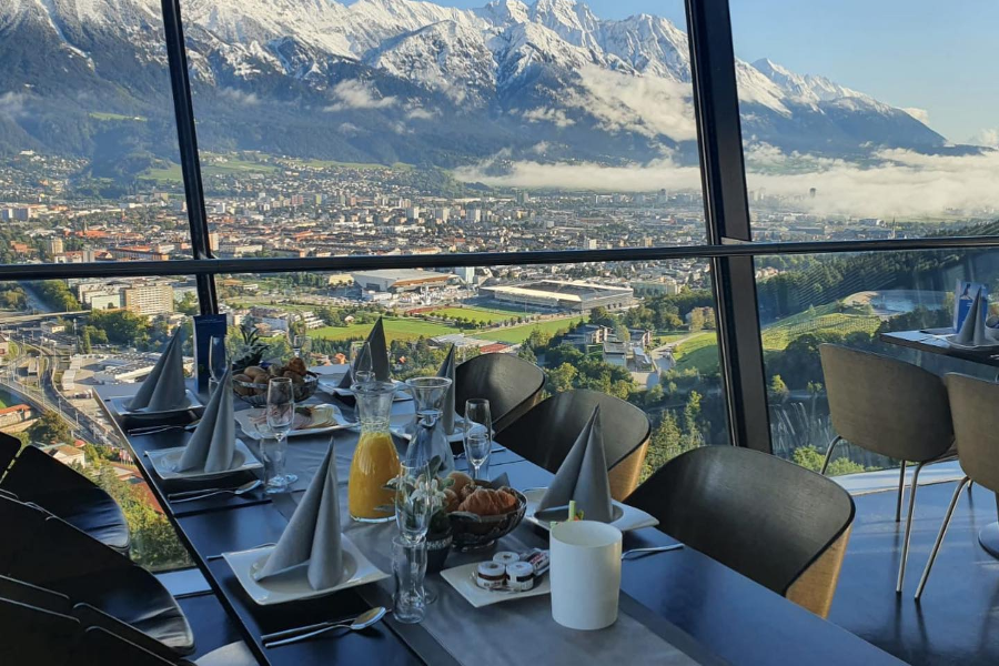 Bergisel - Restaurant panoramique - ©Bergisel