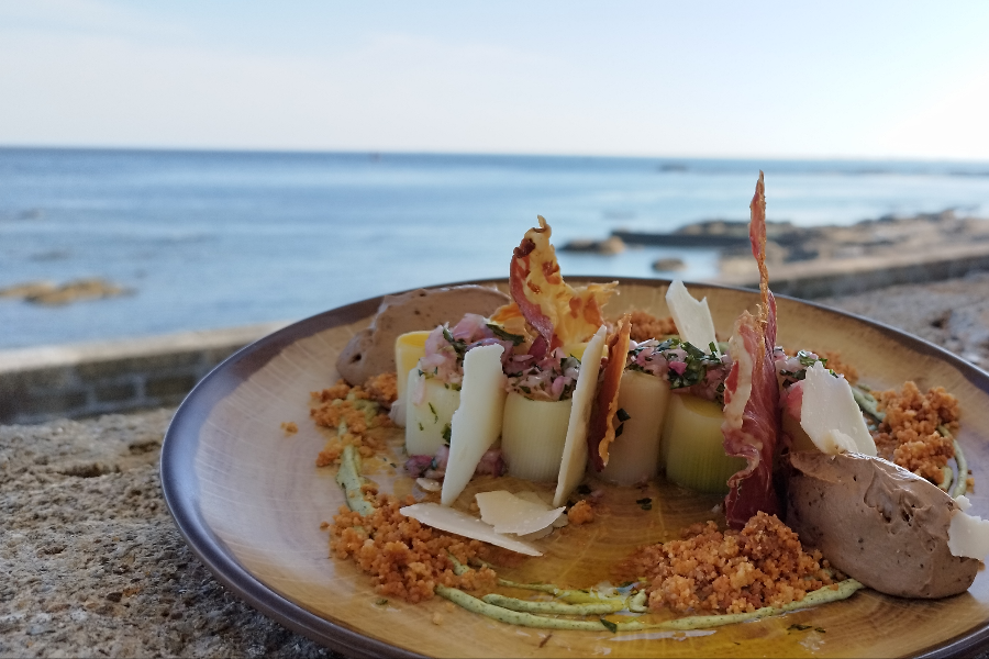 Vue mer garantie au Poisson d'Avril au Guilvinec. - ©Enora Heurtebize