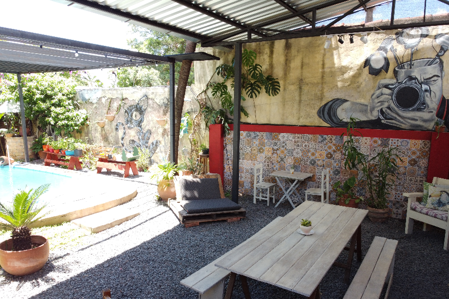 terrasse Nomada Hostel