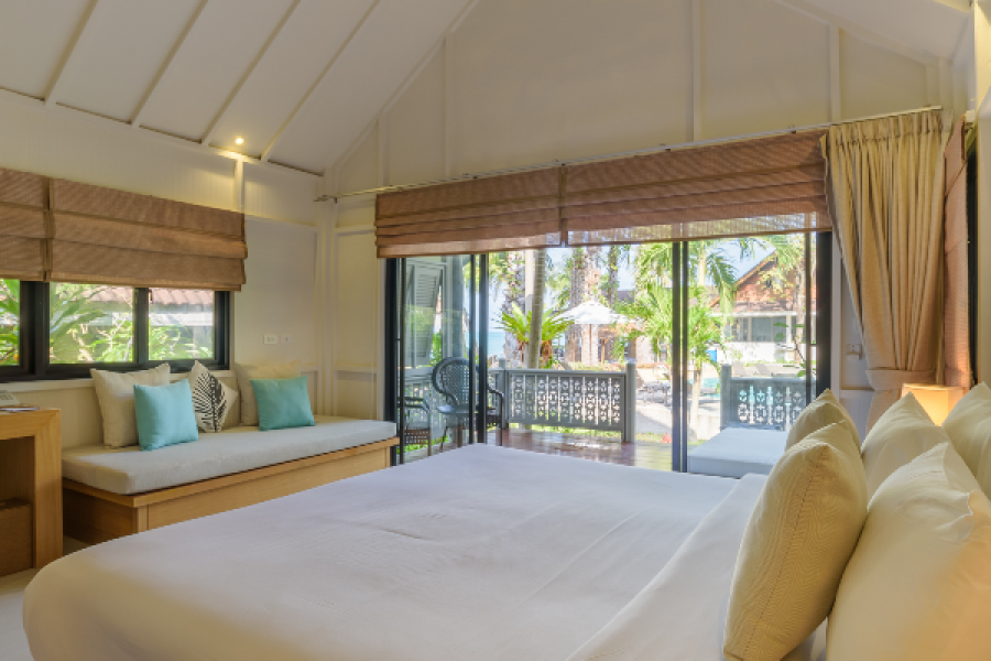 Villa Bedroom - ©Paradise Beach Resort