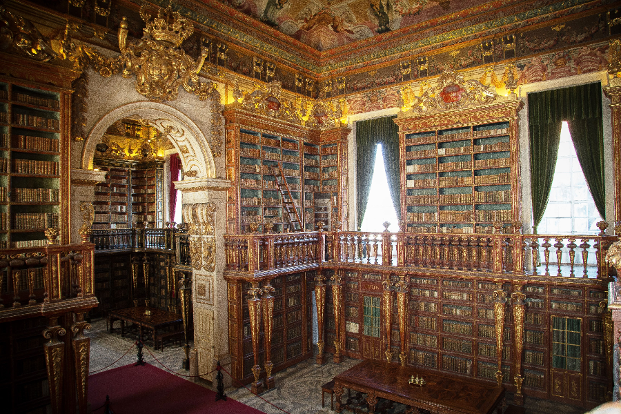 Noble Floor of the Joanine Library - ©University of Coimbra