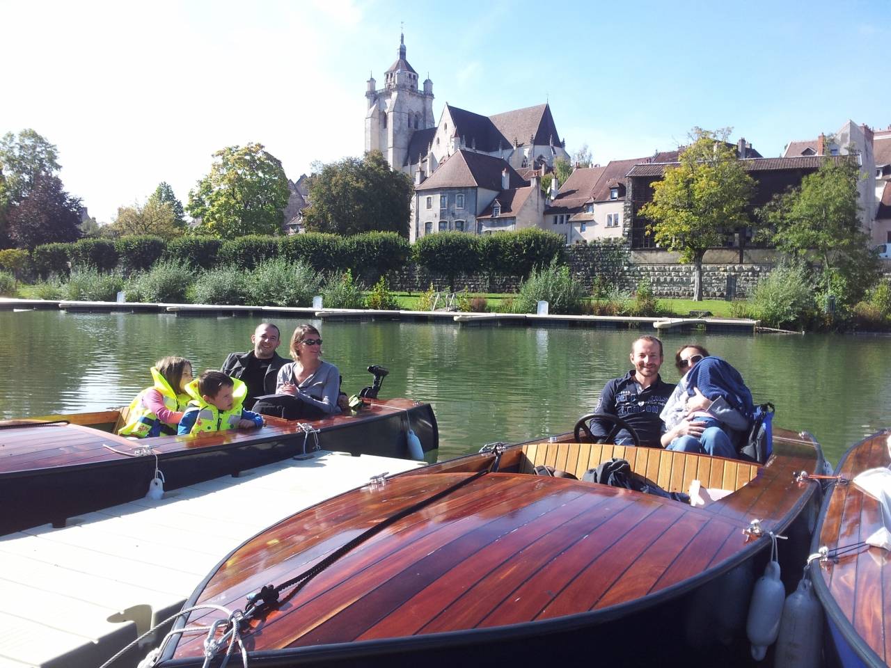 Balade en bateau dole
