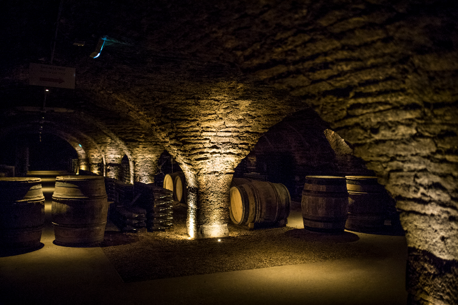 Un parcours de caves datant du 18ème au 13ème siècle, sous la ville de Beaune. - ©Anne-Emmanuelle Thion