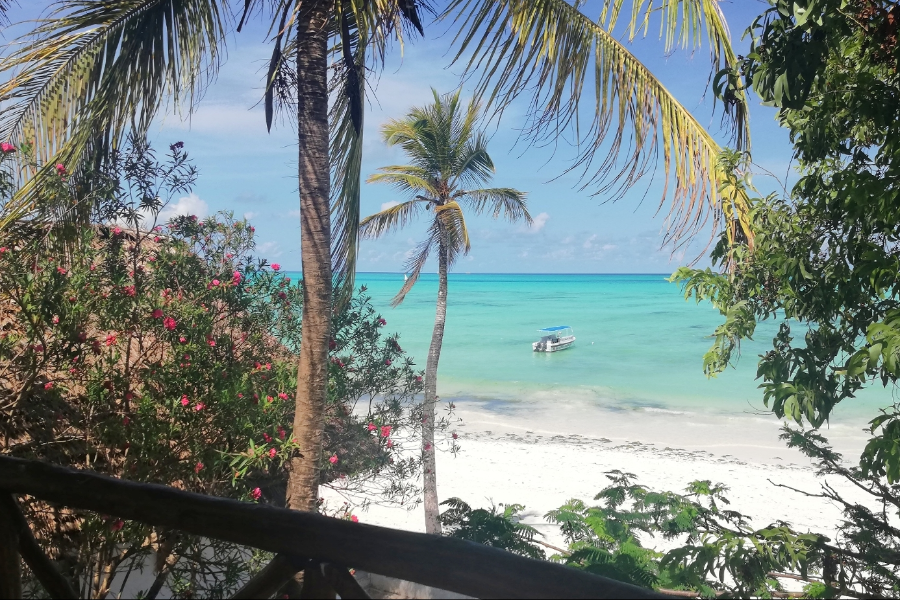 View from the Terrace of the Family Room/Honeymoon Suite - ©Red Monkey Beach Lodge