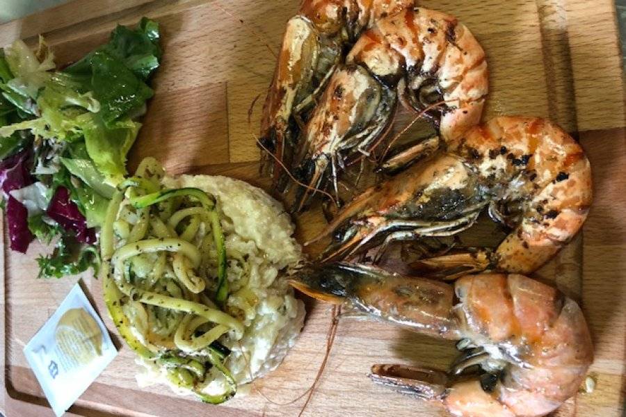 risotto aux gambas