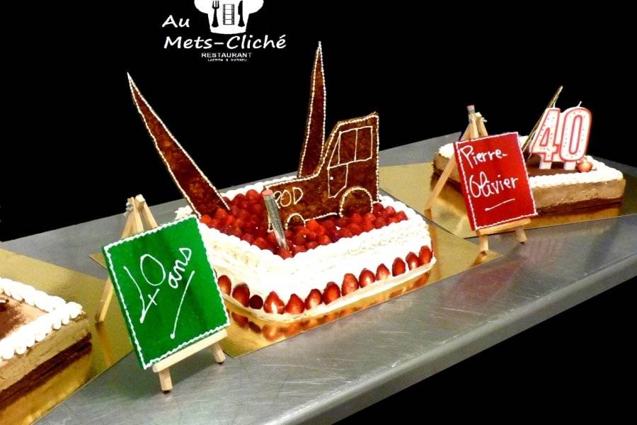 Gâteau événement - ©AU METS-CLICHÉ