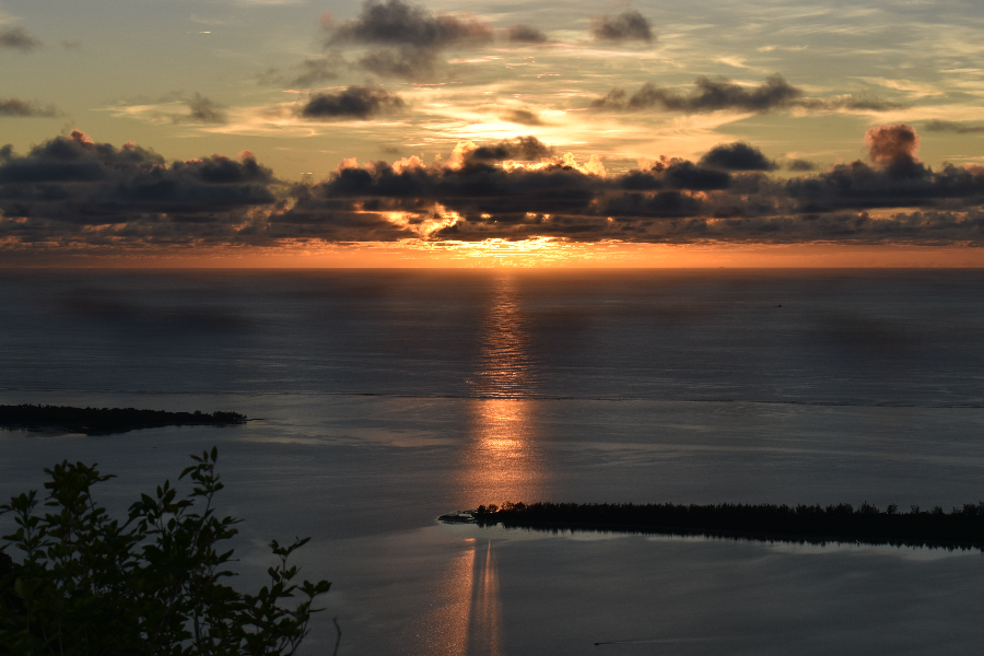 Coucher soleil - point sublime