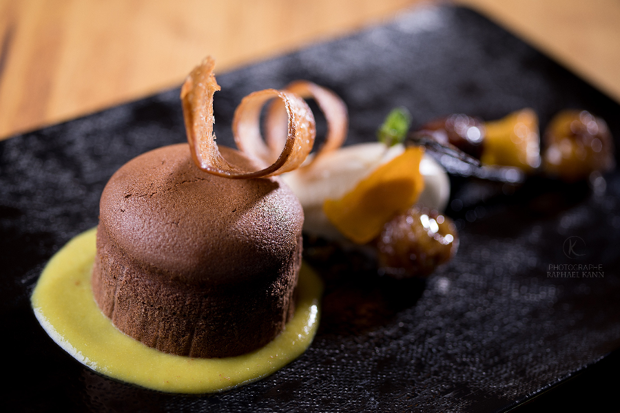 Moelleux au chocolat-Gingembre
