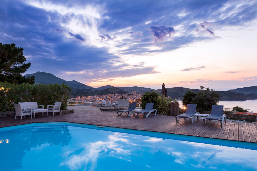 Soir d'été avec vue sur mer - ©Hôtel le Catalan