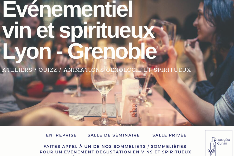 Evenementiel oenologique -L'apogée du vin