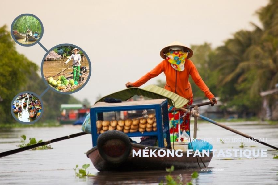 Vietnam et la vie nautique du Mékong - ©@typictravel.com