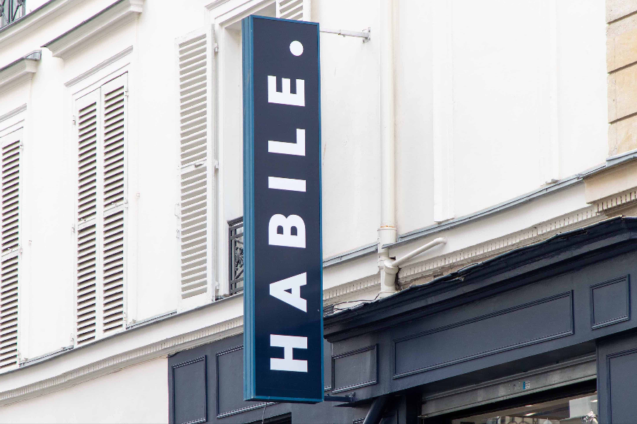 Au 16 rue de Lancry Paris, HABILE un restaurant bistronomique qui propose une cuisine d'exception en service continu du mardi au samedi de 11h à 23h - ©Brice Martinelli