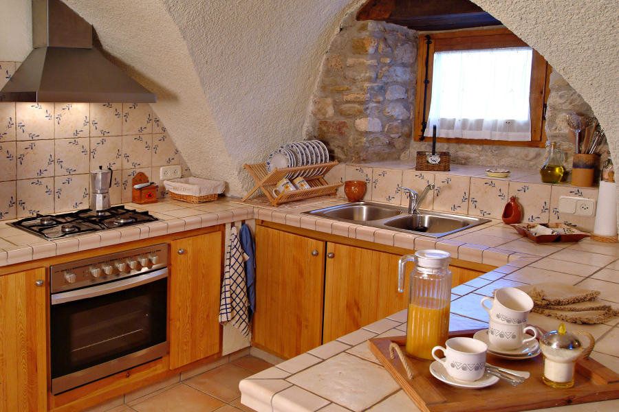 Maison Rurale avec piscine - Cuisine -  Girona Cases Rurals - Pyrenees
