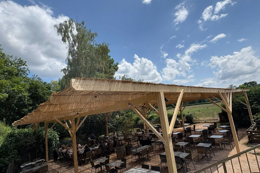 Terrasse - Restaurant Le Pont de Cotte