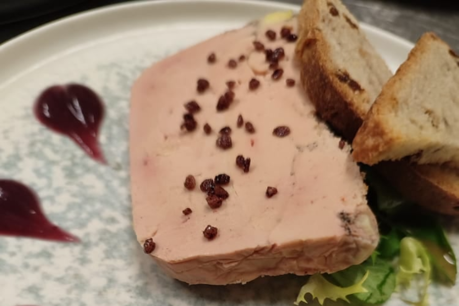 En entrée : un foie gras - ©Table 38