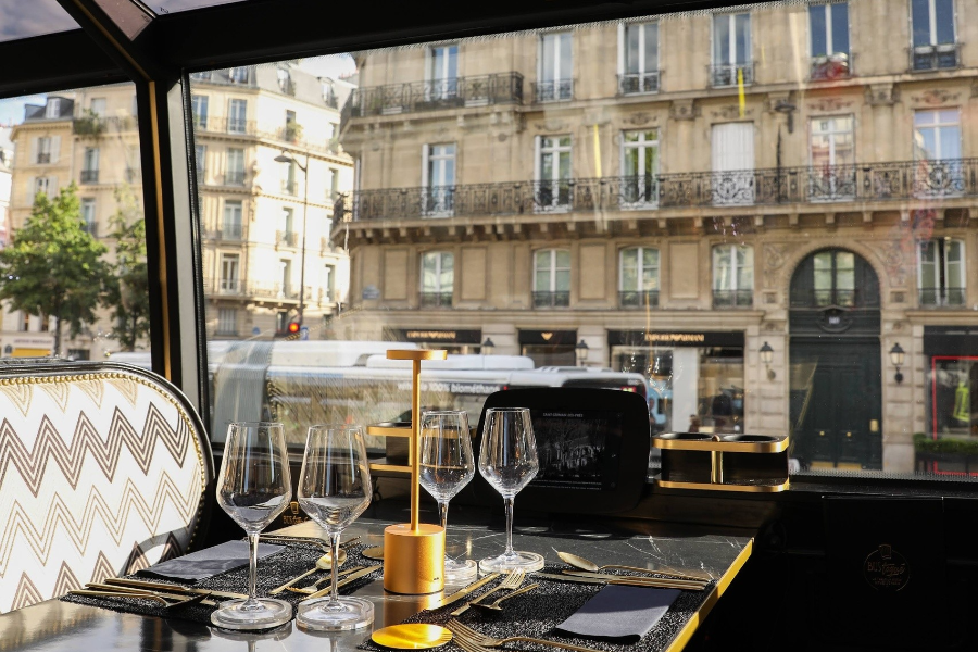 Restaurant Bus toqué Paris