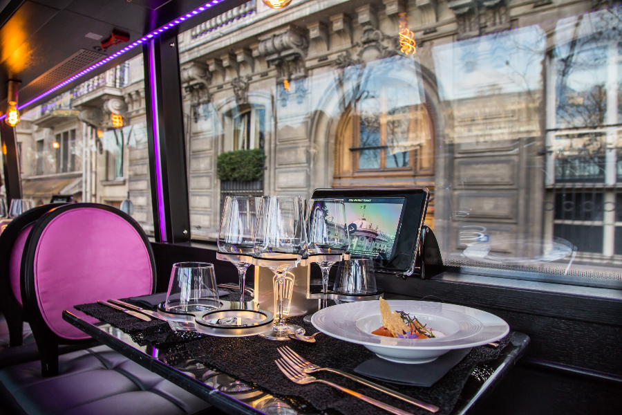 Restaurant Bus toqué Paris