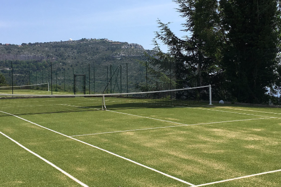 Terrain de tennis - ©Les Terrasses d'Eze