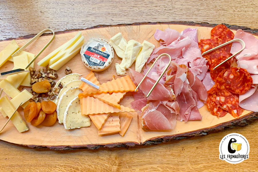 Les Fromagivores - Maxi planche fromages & charcuteries - ©Les Fromagivores