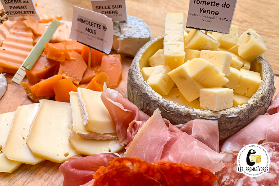 Les Fromagivores - Planche fromage & charcuterie - ©Les Fromagivores