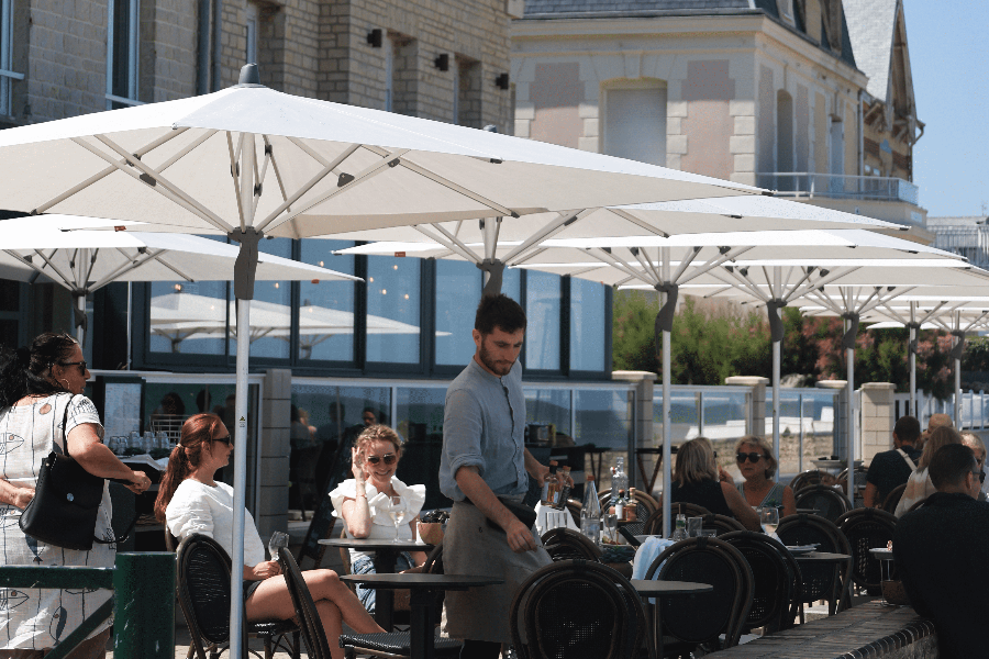 Notre terrasse vue mer - ©Cassandra Langlois