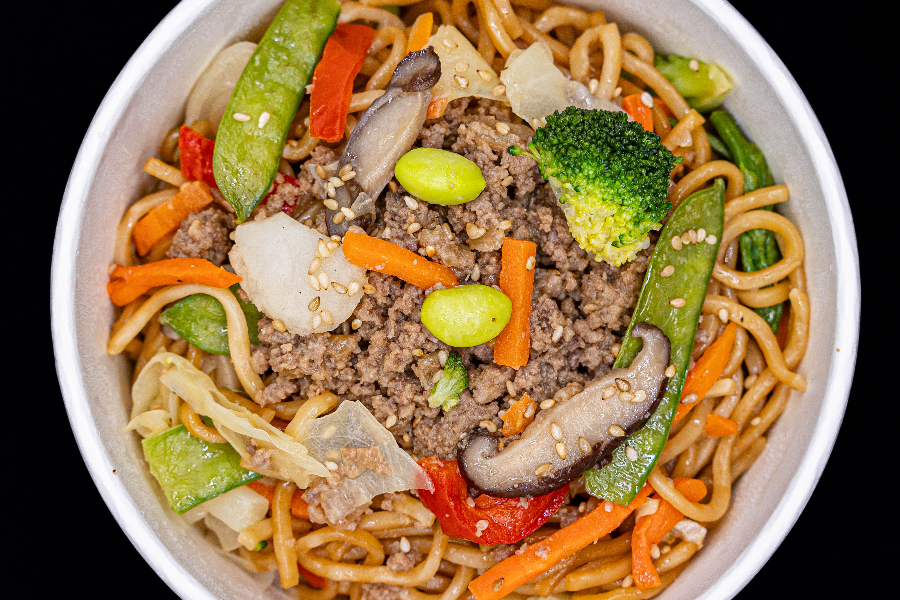 Yikai soba boeuf