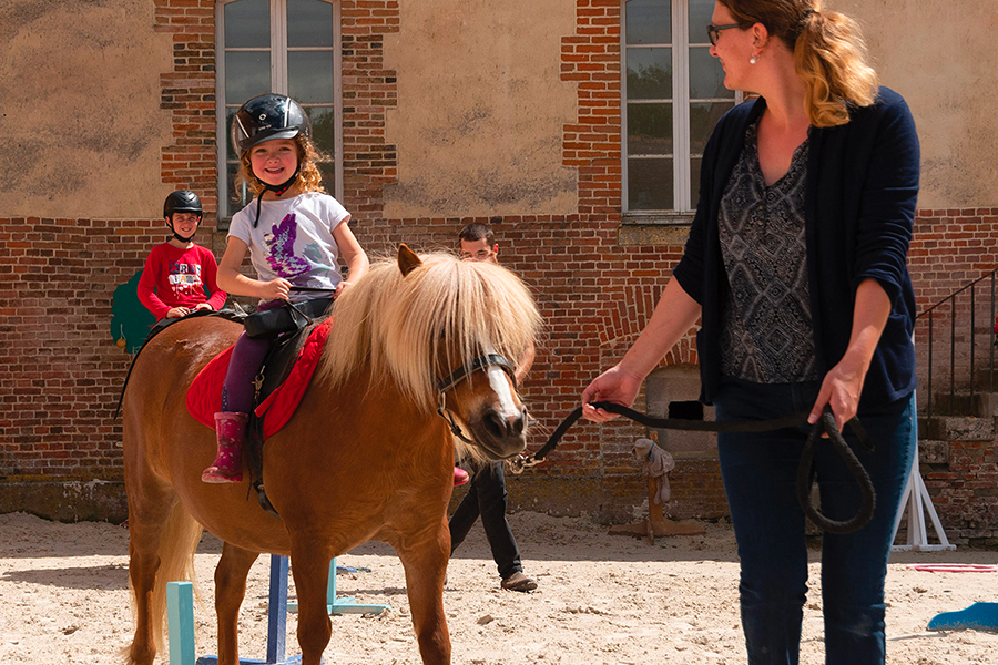 Baptême Poney avec Caroline - ©David COMMENCHAL