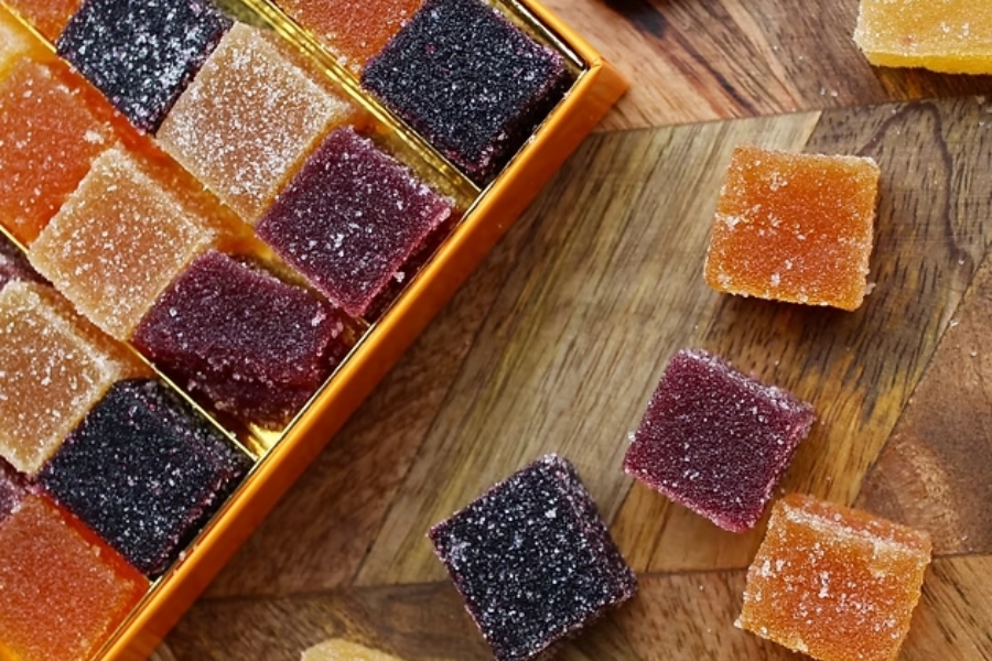 Pâtes de fruits Noir Ou Blanc