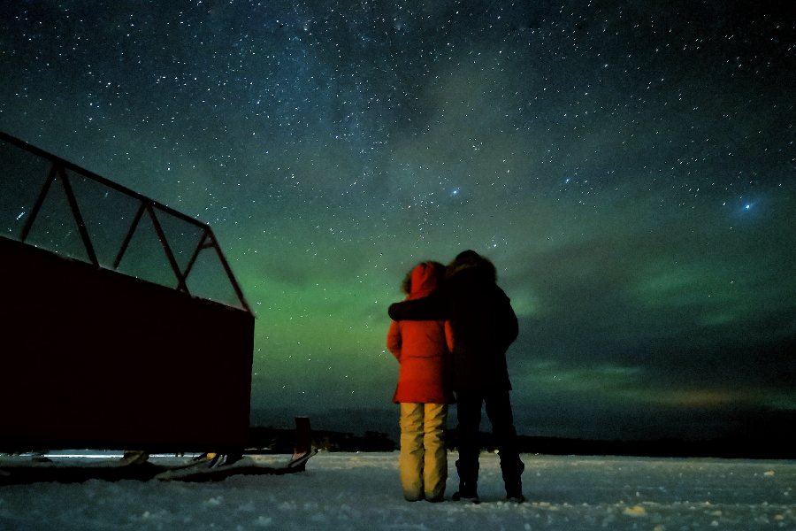 The star skies are amazing here - ©Mobile Cabins Finland