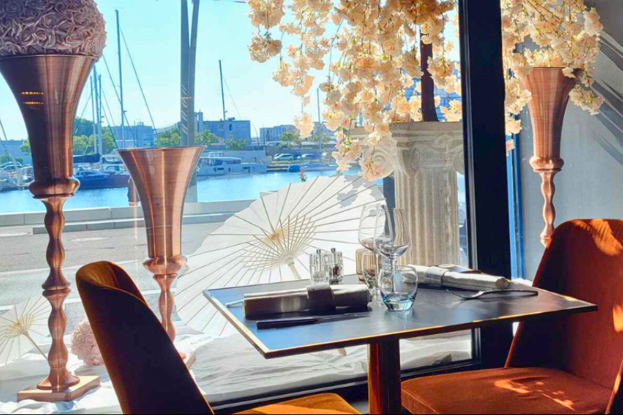 Vue sur le port